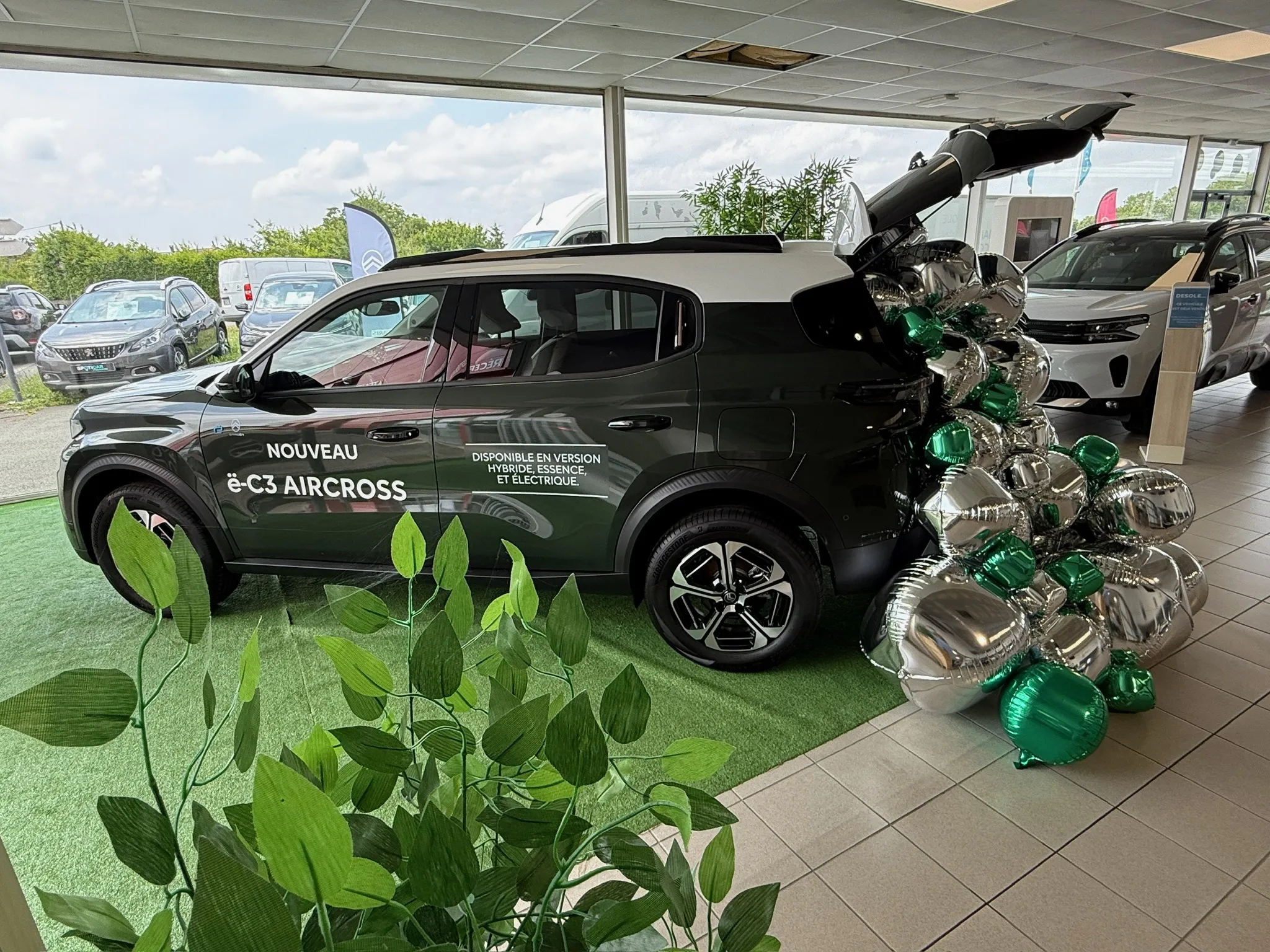 Décoration Événement sur mesure — Nouveau E-C3 AIRCROSS