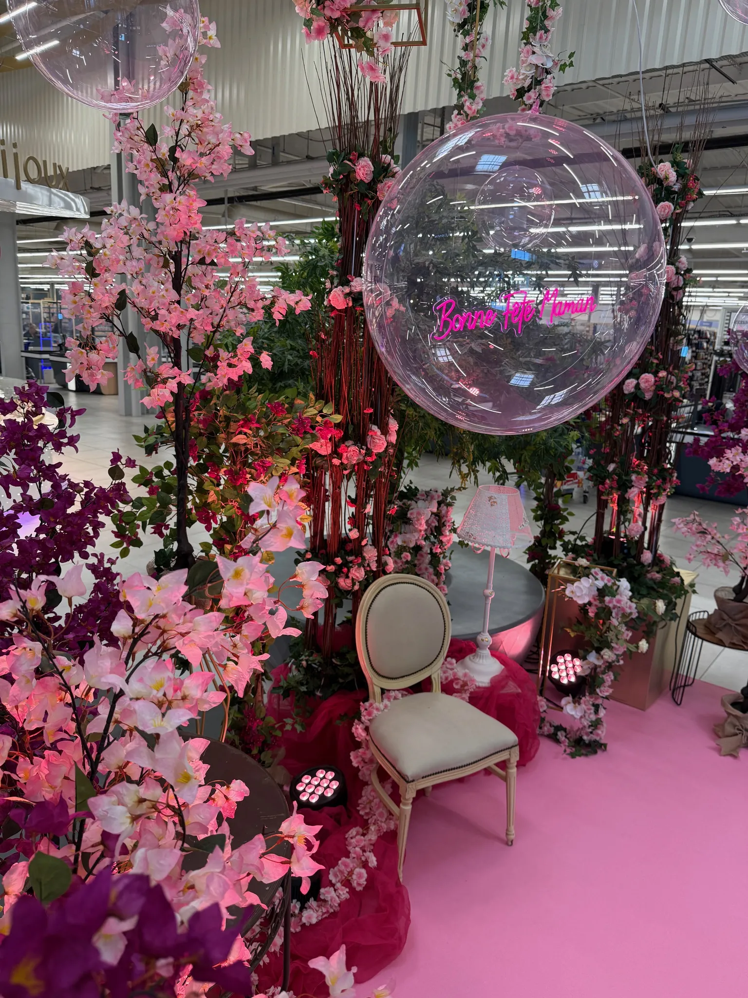 Décoration Fête des mères — Fête des mères au Leclerc Jonzac