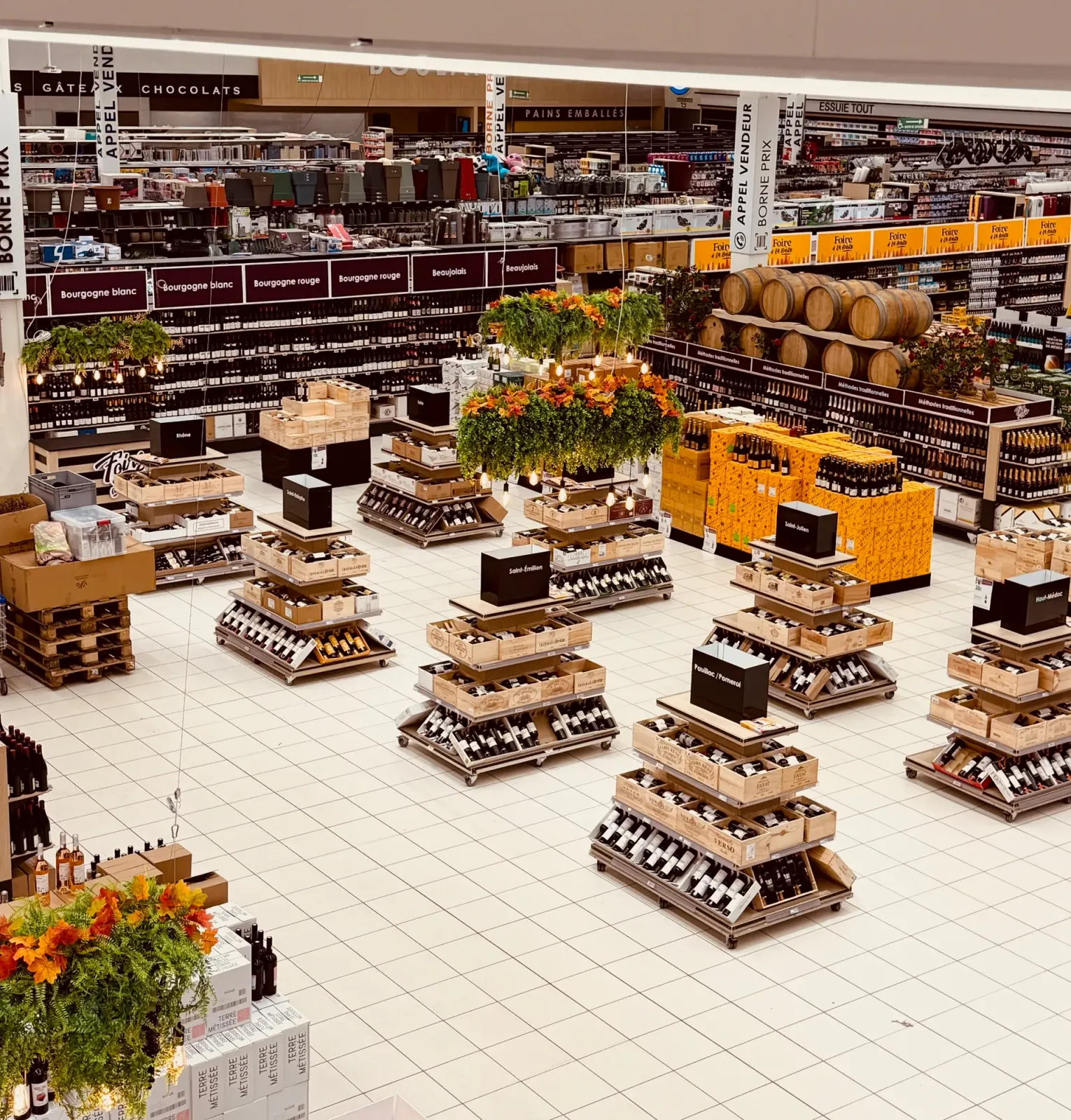 Décoration Foire aux vins - Nectar