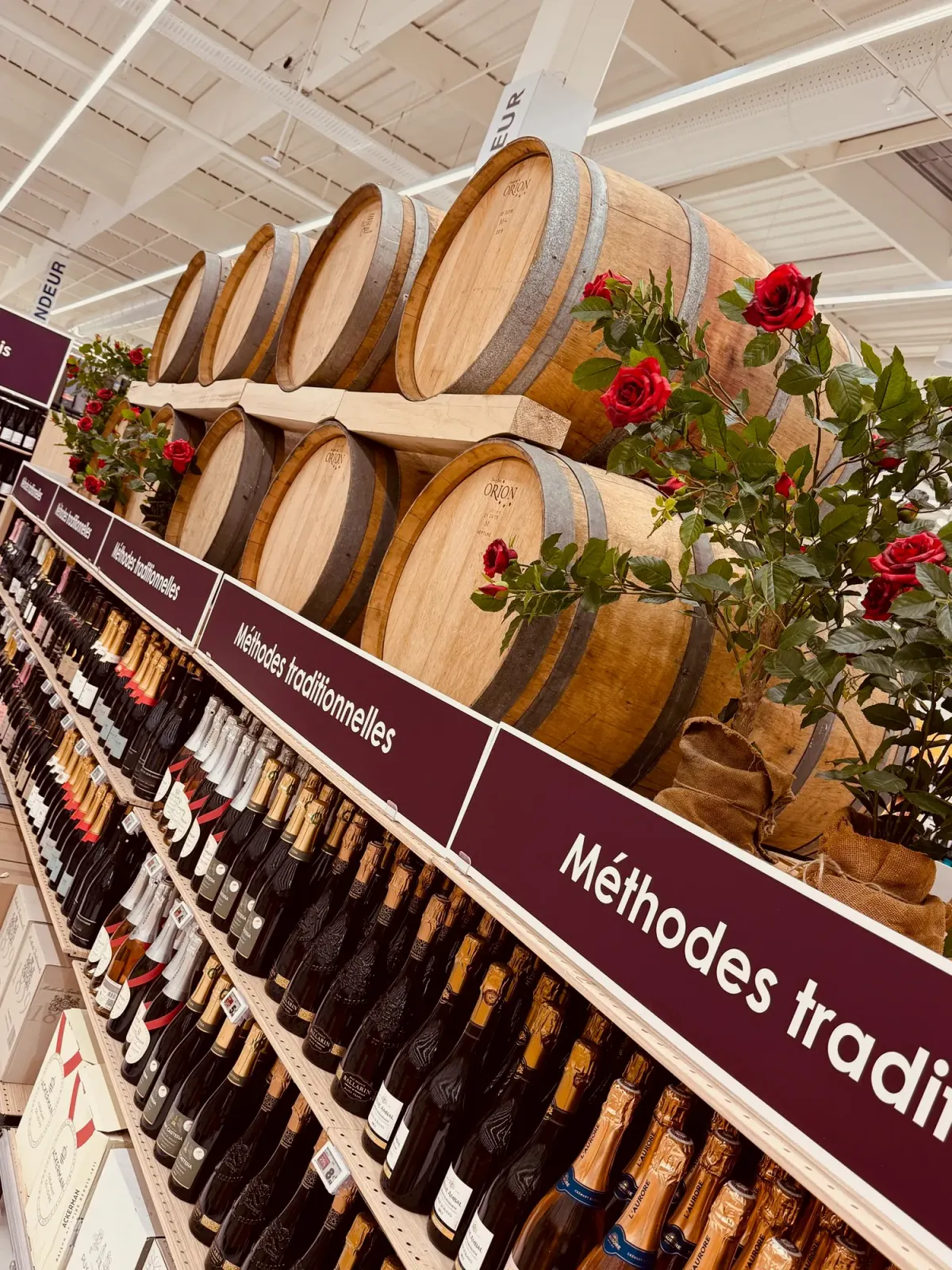 Décor Foire aux vins 2026 : tonneaux et suspensions végétales Foire aux vins - Nectar