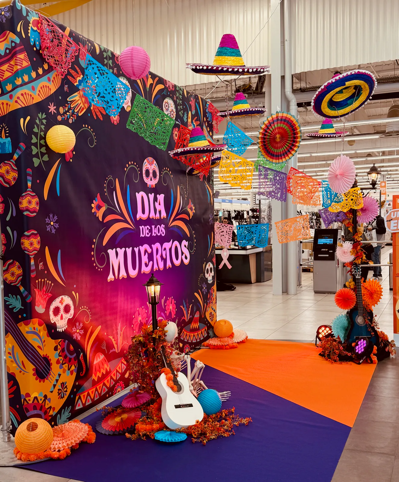 Décor Espace photo Día de los Muertos Halloween - Nectar