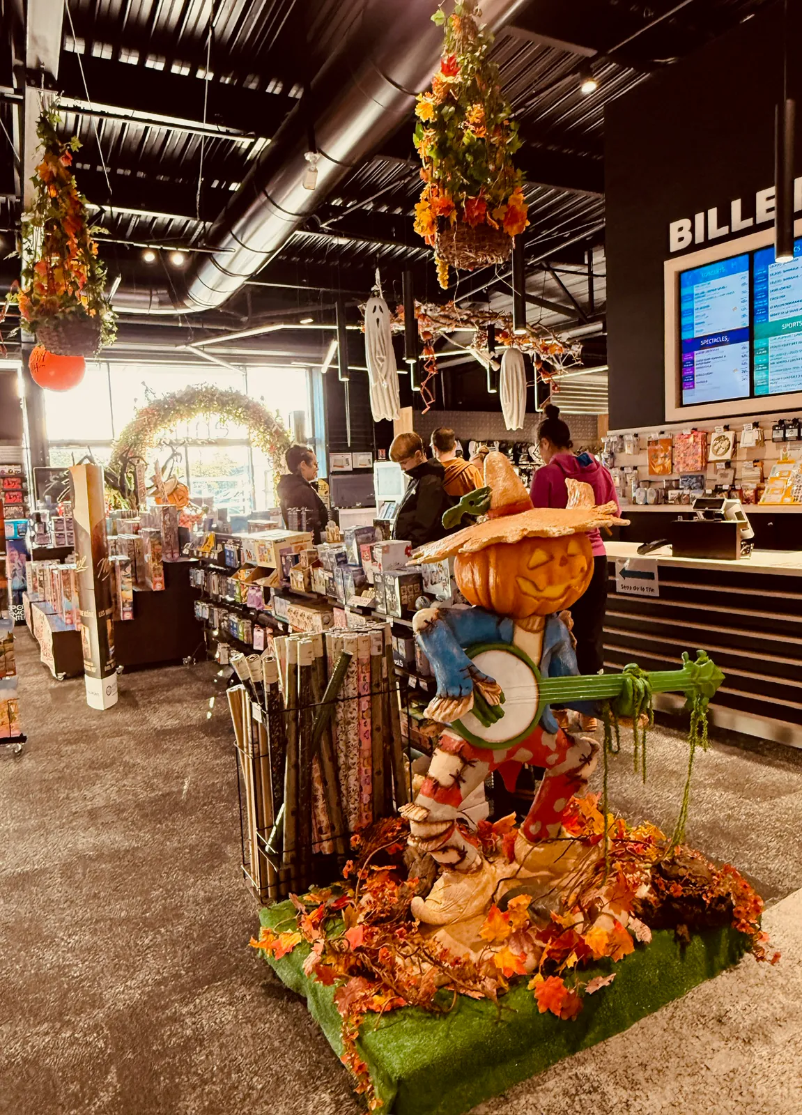 Décor Forêt enchantée et épouvantails musiciens Halloween - Nectar