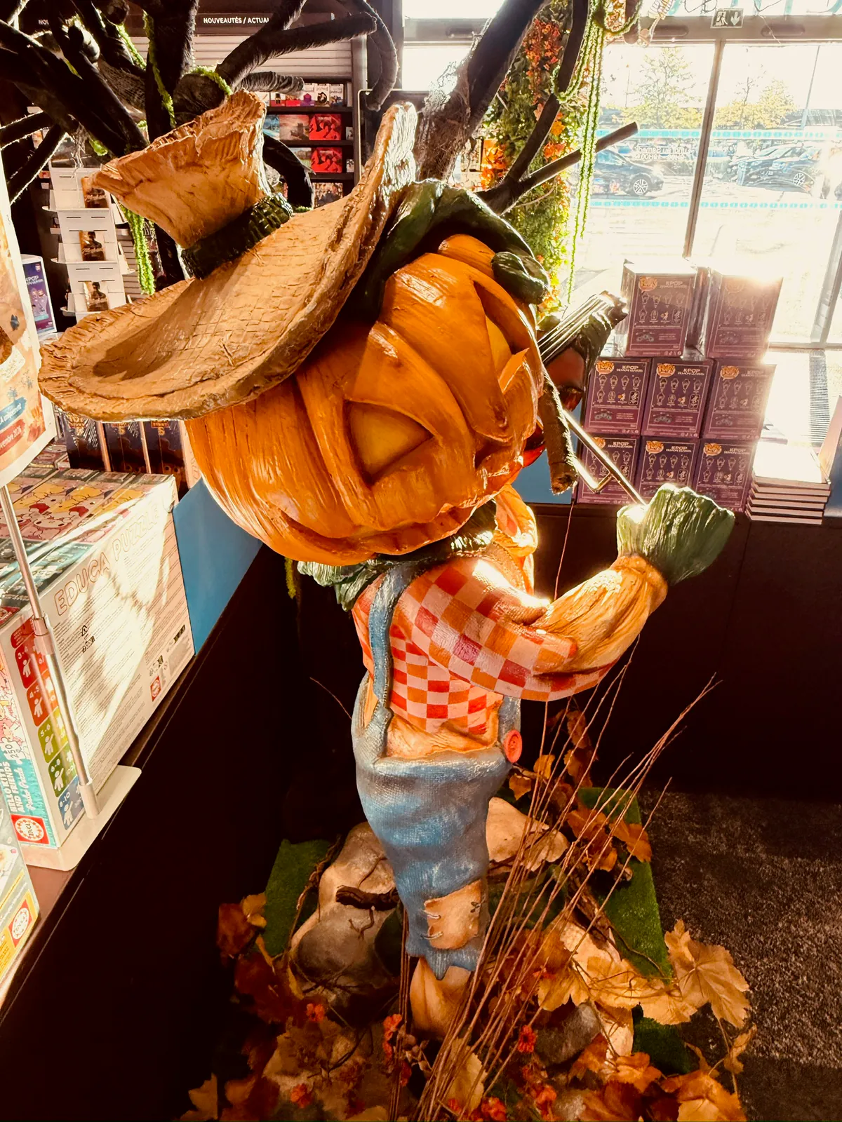 Décor Forêt enchantée et épouvantails musiciens Halloween - Nectar