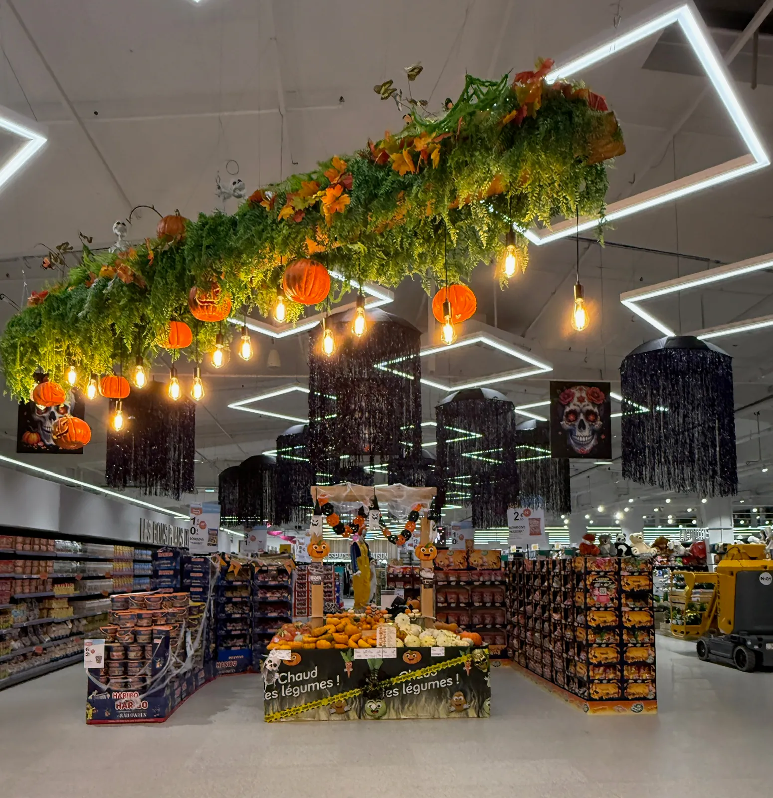 Décor Rayon légumes et citrouilles d'Halloween Halloween - Nectar