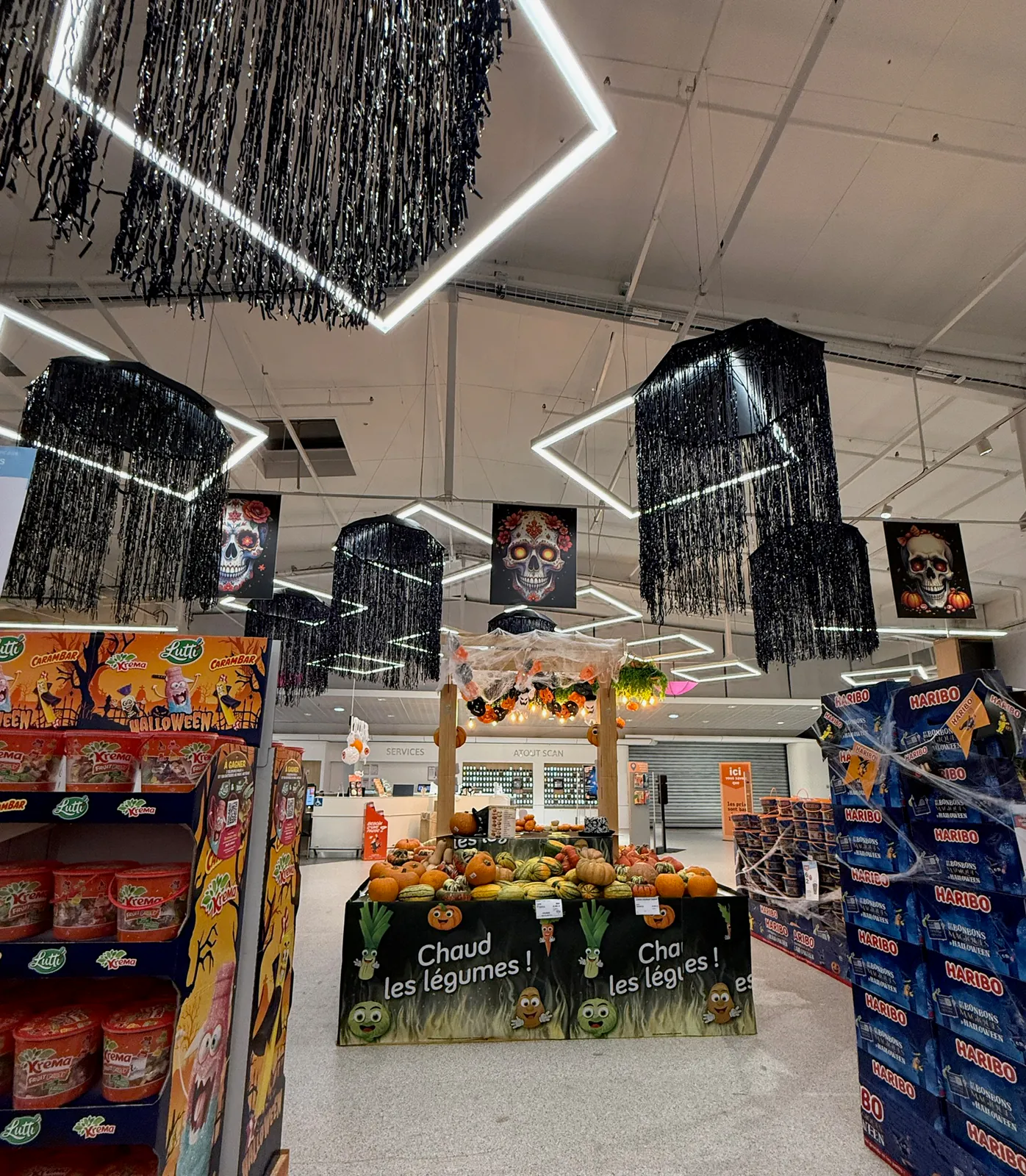 Décor Rayon légumes et citrouilles d'Halloween Halloween - Nectar
