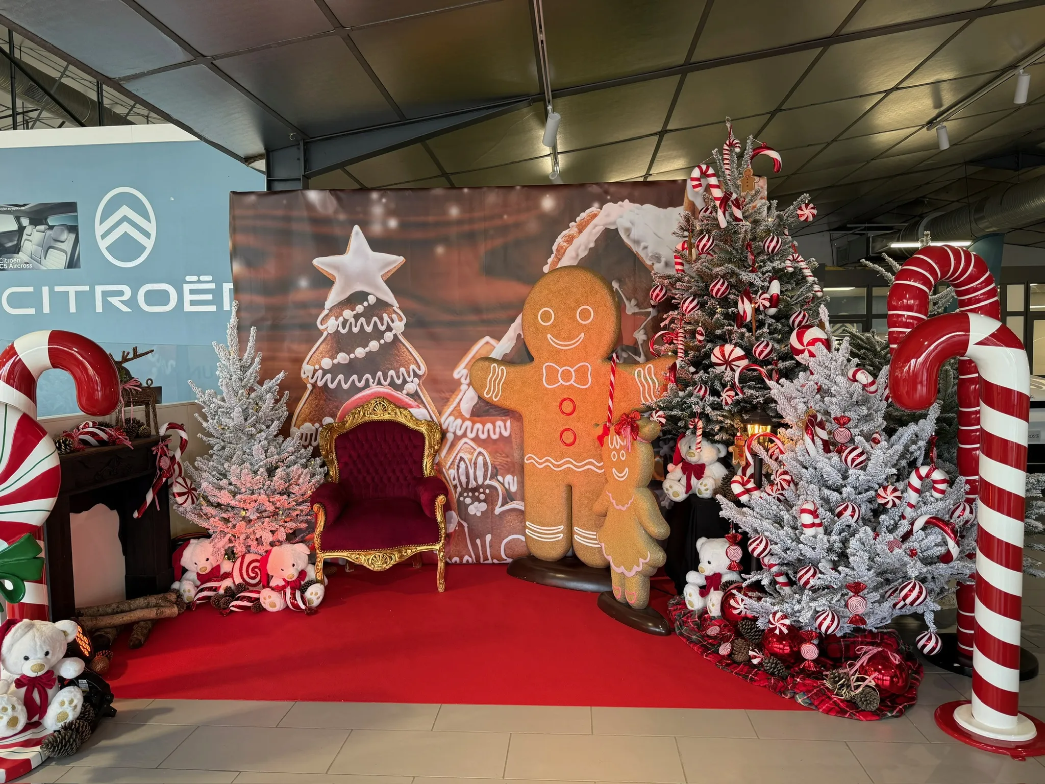 Décoration Noël — CITROËN Rochefort