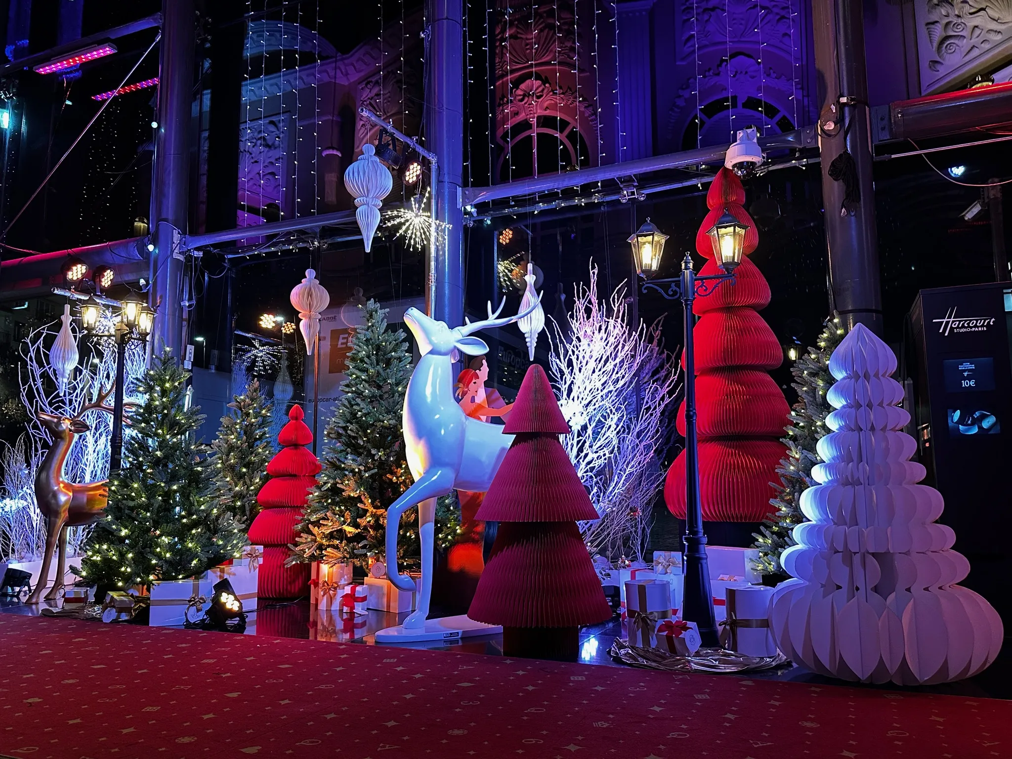 Décoration Noël — Casino Barrière Enghien-les-bains