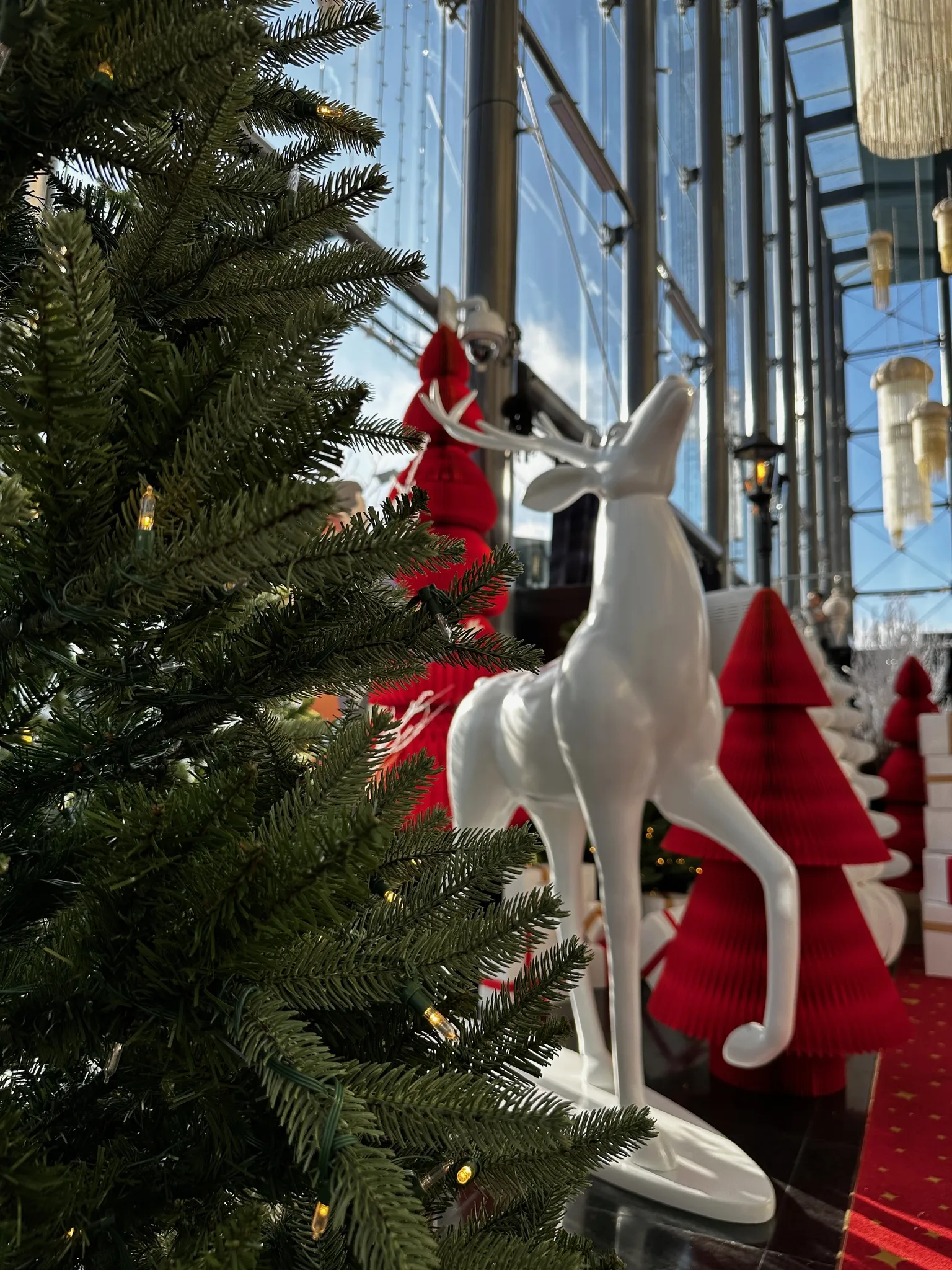 Décoration Noël — Casino Barrière Enghien-les-bains