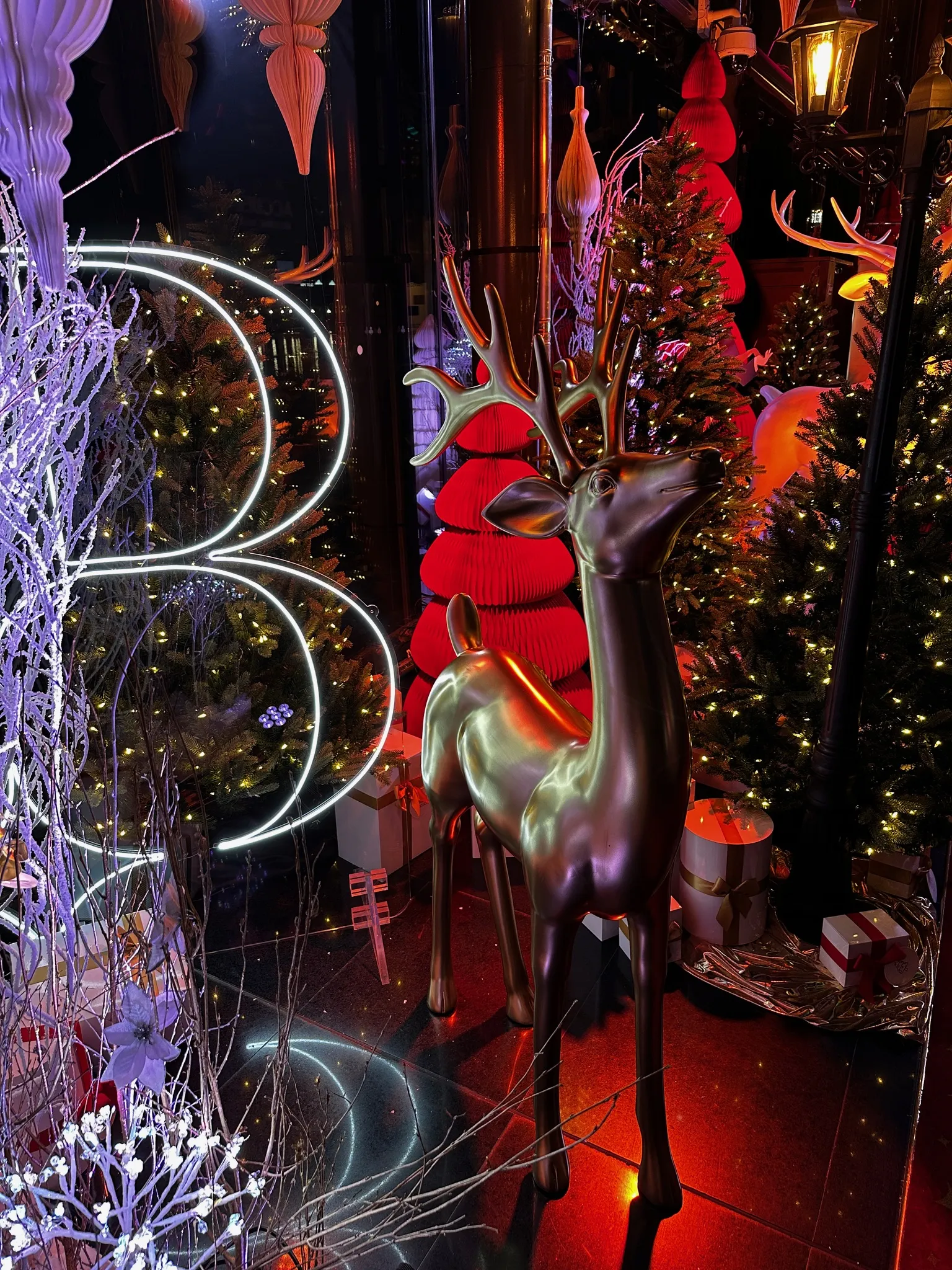 Décoration Noël — Casino Barrière Enghien-les-bains