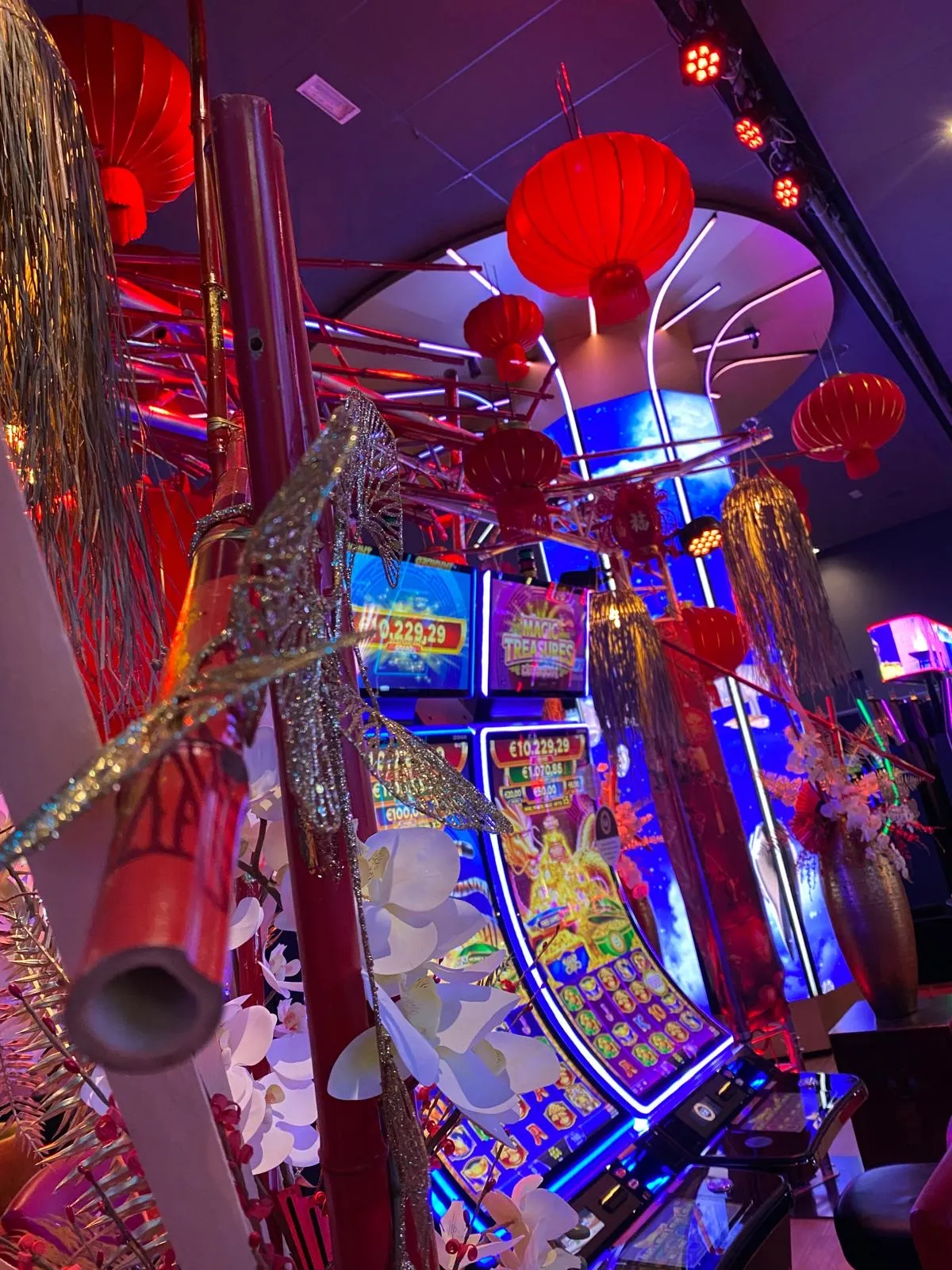 Décoration Nouvel an lunaire — Nouvel An Lunaire Casino Barrière Royan