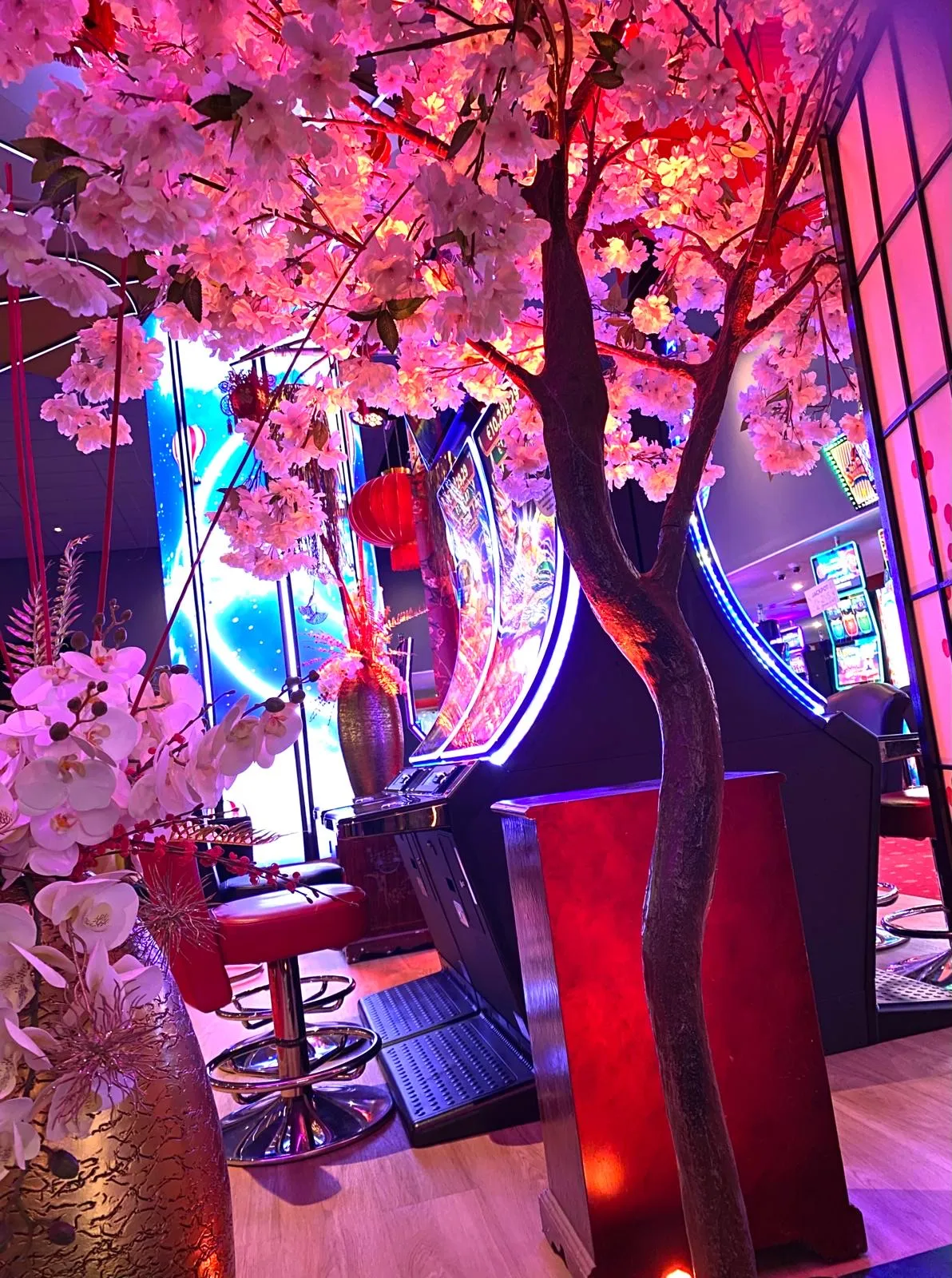 Décoration Nouvel an lunaire — Nouvel An Lunaire Casino Barrière Royan