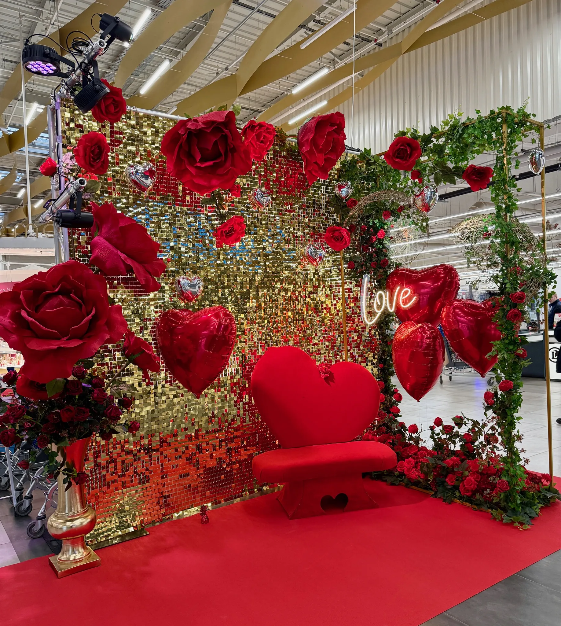 Décoration Saint-Valentin — Saint Valentin Leclerc Jonzac 2025