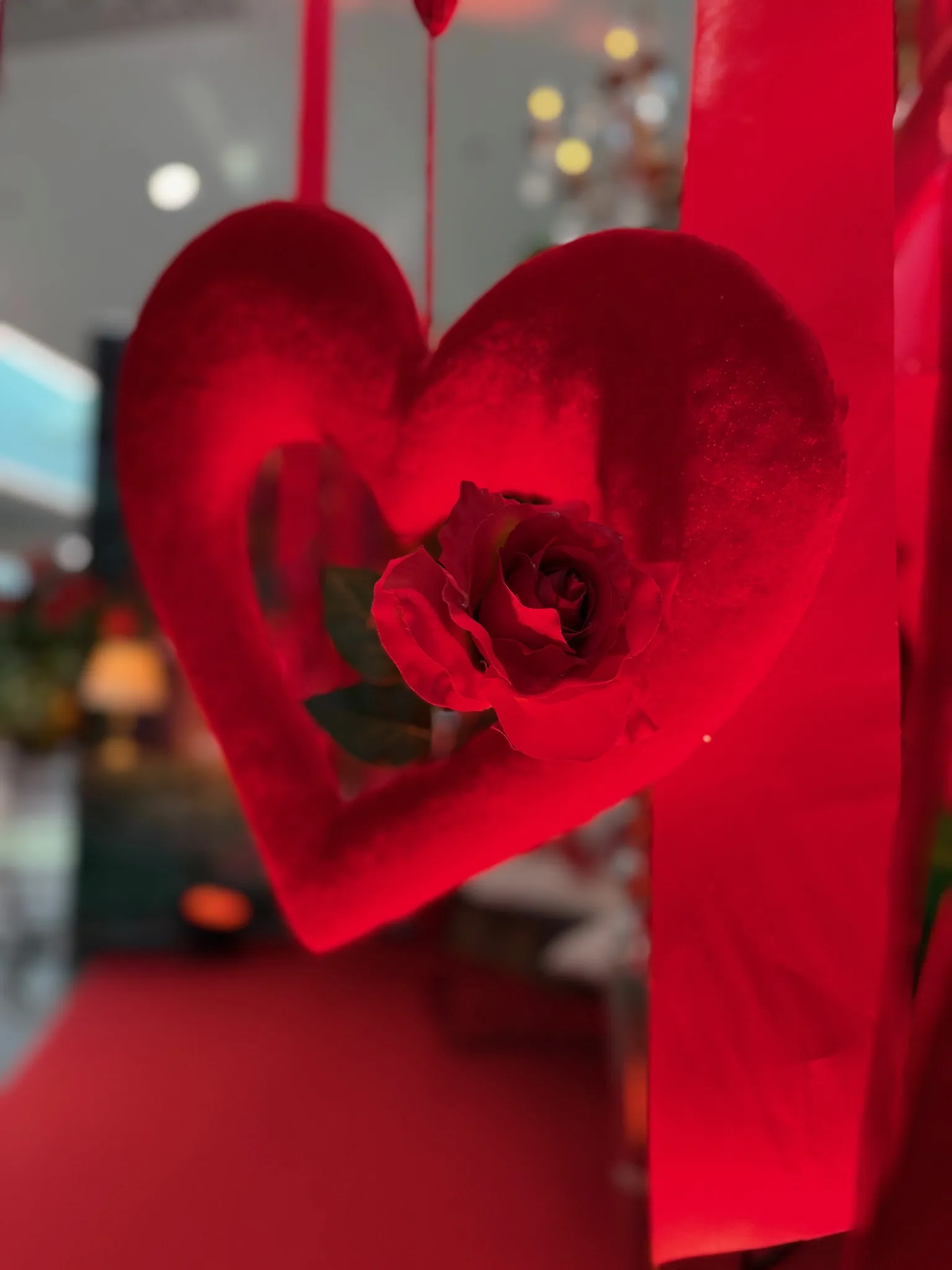 Décoration Saint-Valentin — Saint Valentin Leclerc st Médard en Jalles 2025